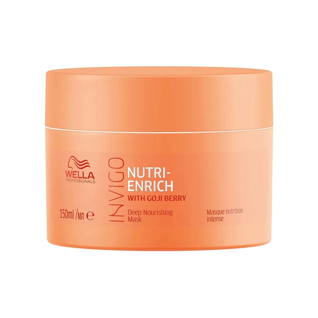 Wella Professionals Invigo Nutri Enrich Deep Nourishing Mask (For Dry And Damaged Hair), 150 Ml