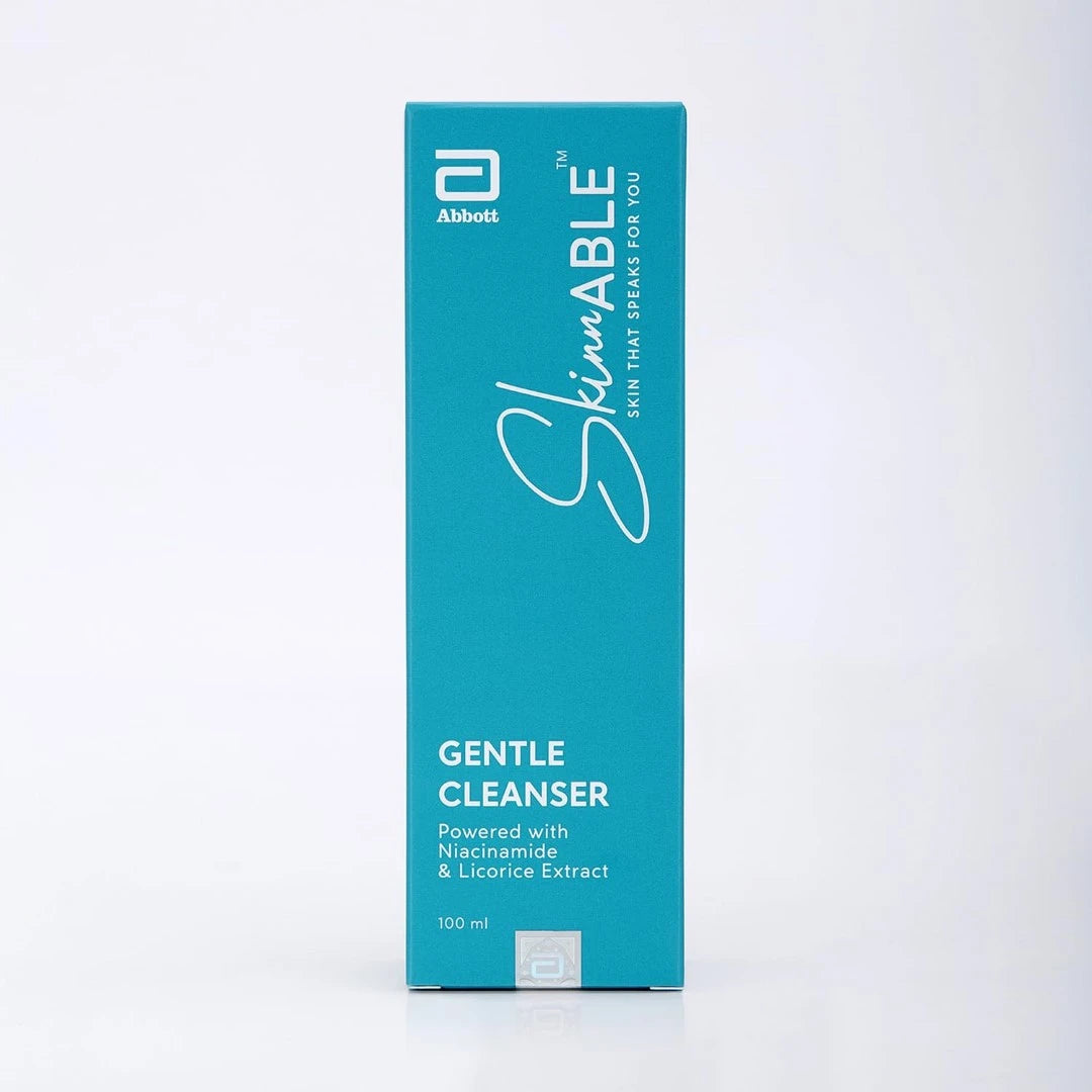 Skinnable Gentle Cleanser 100 ml | Abbott’s Skincare | with Niacinamide and licorice extract | For Women & Men