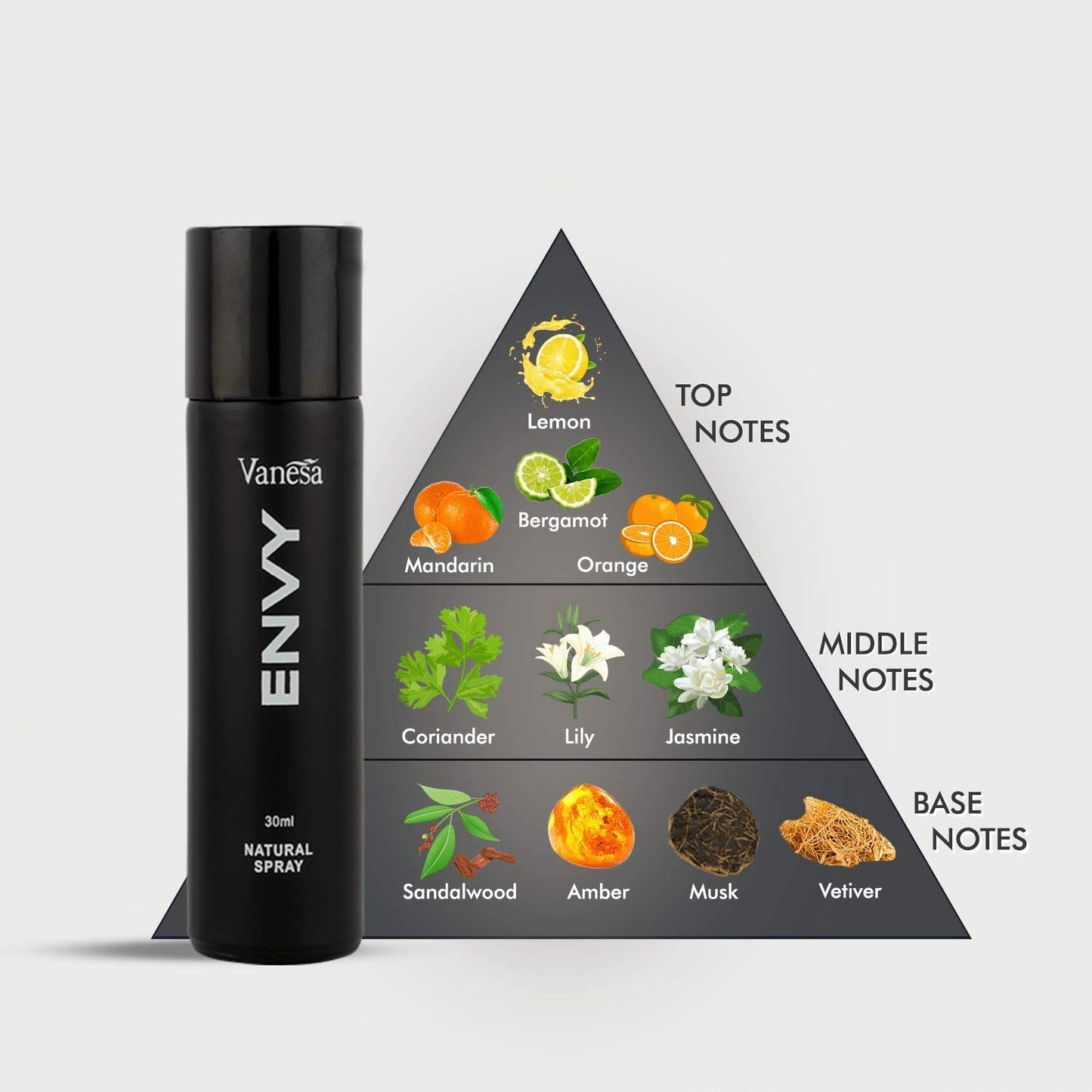 Envy Perfume For Men, 60ml (Pack of 2)