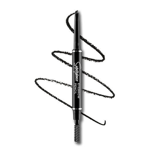 RENEE Superdense Eyebrow Pencil with Spoolie - Brown, Smudge Proof, Waterproof, Highly Pigmented for Fill in Brow Gaps, Smooth One-Swipe Precision Application, Enriched with Vitamin C & Jojoba Oil