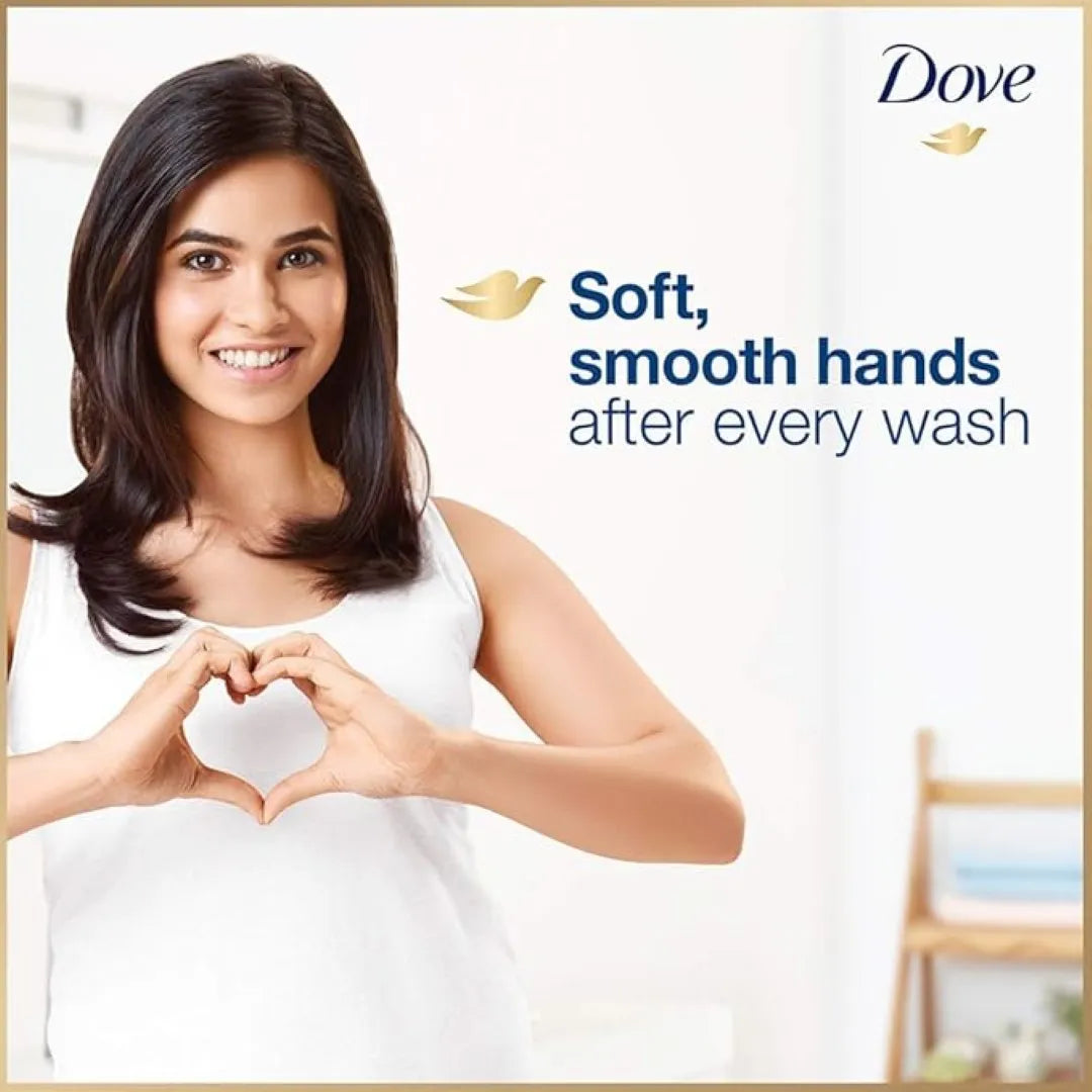 Dove Moisturising Liquid Hand Wash, 900ml Refill | Gentle Cleanser for Soft Hands, Suitable for Sensitive Skin | Nourishing Liquid Handwash