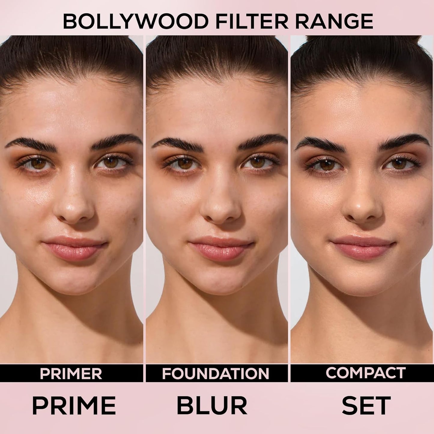 RENEE Bollywood Filter Blurring Compact- Maple Drape | Matte Finish, Full Coverage | Blurs Pores & Blemishes | 9 g