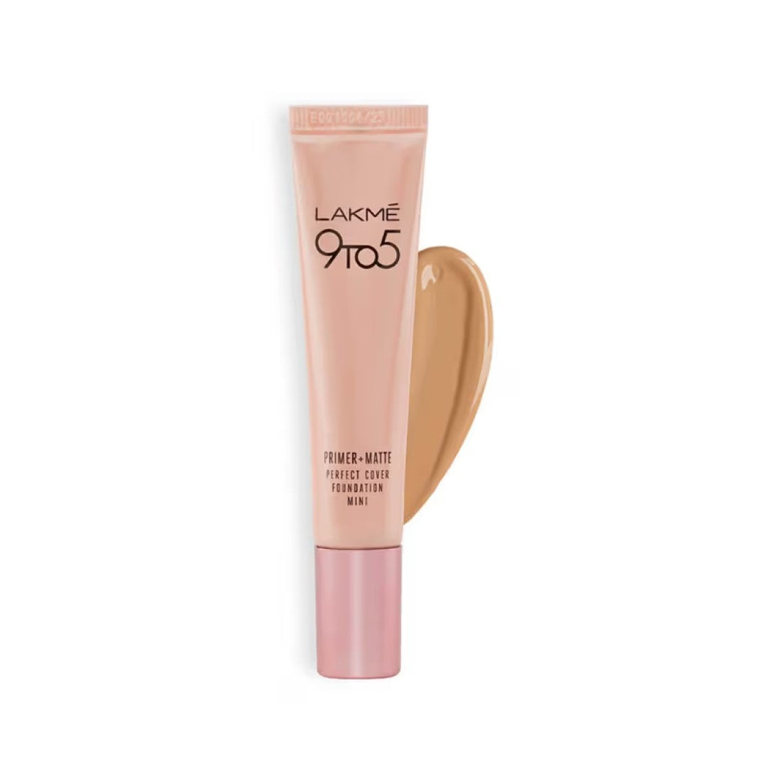 Lakme 9 To 5 Primer + Matte Mini Foundation - Neutral Medium(15ml)