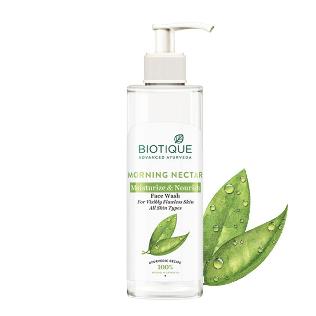 Biotique Bio Morning Nectar Visibly Whitening Face Wash, 200 ml