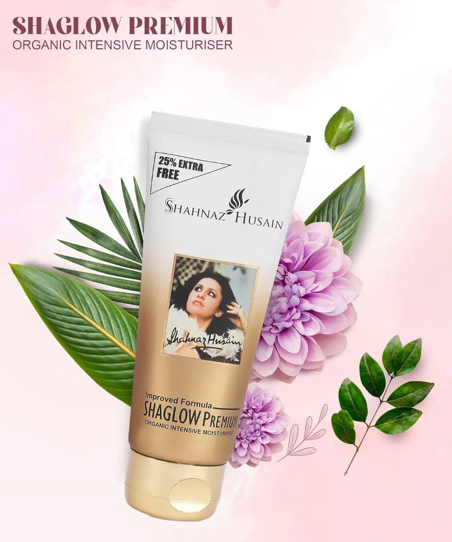 Shahnaz Husain Shaglow Plus Moisturiser For Dry,Dehydrated Skin,40g