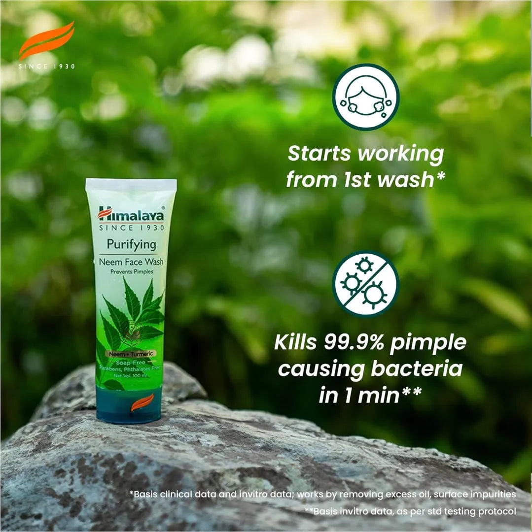 Himalaya Herbals Purifying Neem Face Wash, 300ml