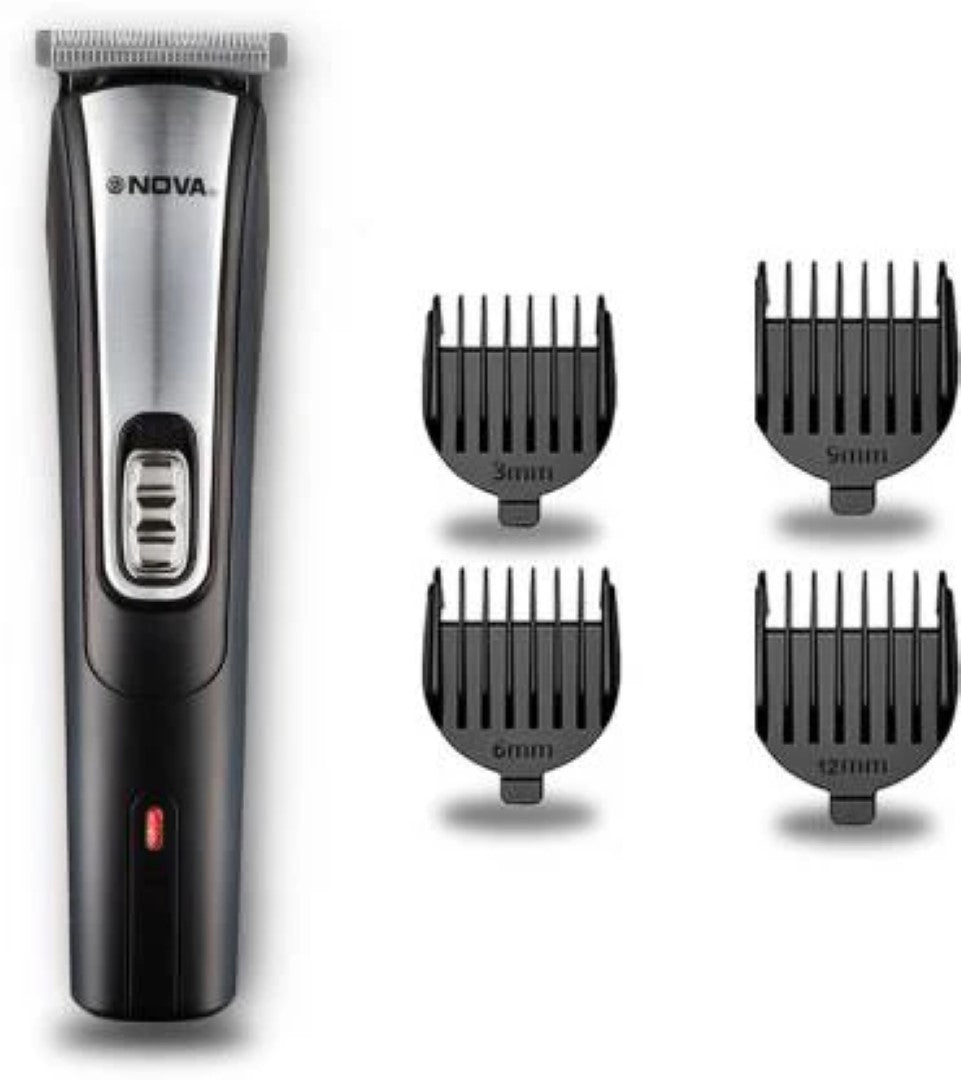 NOVA NHT 1041 USB Trimmer 60 min Runtime 5 Length Settings (Black)