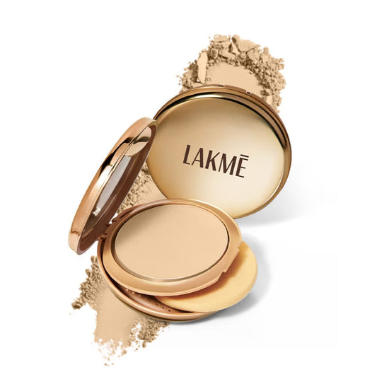 Lakme 9 To 5 Wet & Dry Compact - Almond (8 g)