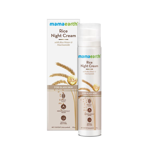 Mamaearth Rice Night Cream 