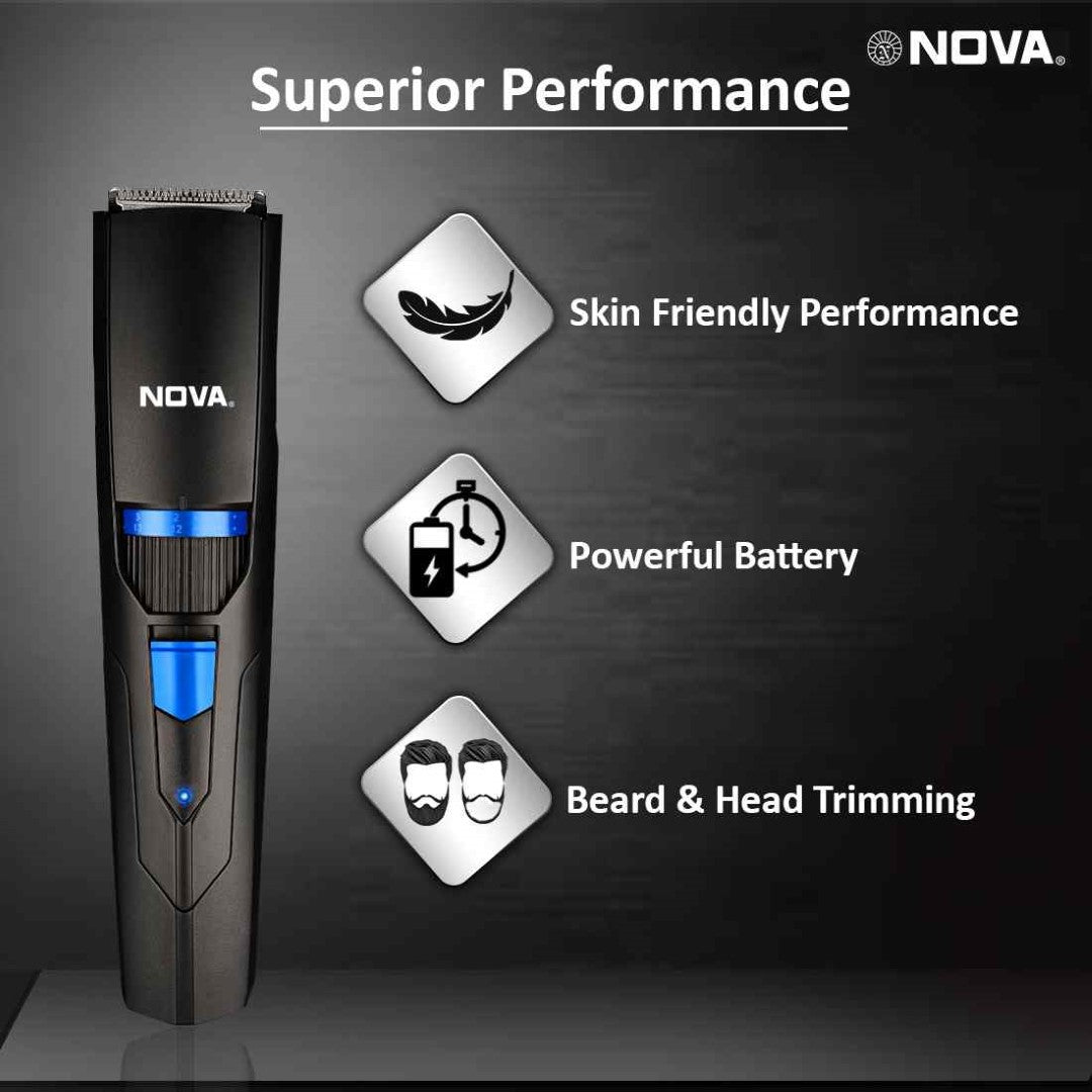 Nova NHT 1053 USB Runtime: 160 min Trimmer for Men