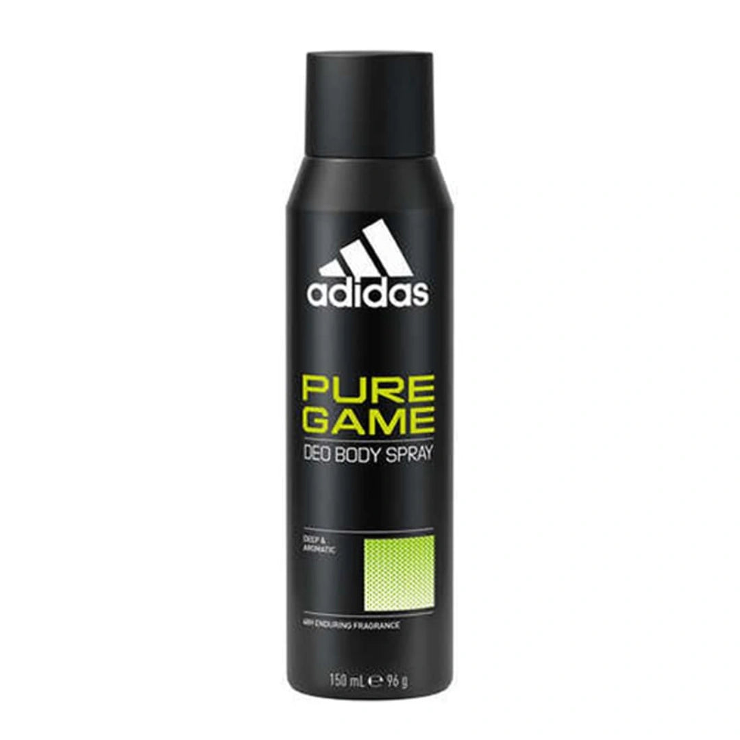 Adidas Pure Game Unscented Deo Body Spray For Men - 150Ml, 1 Count