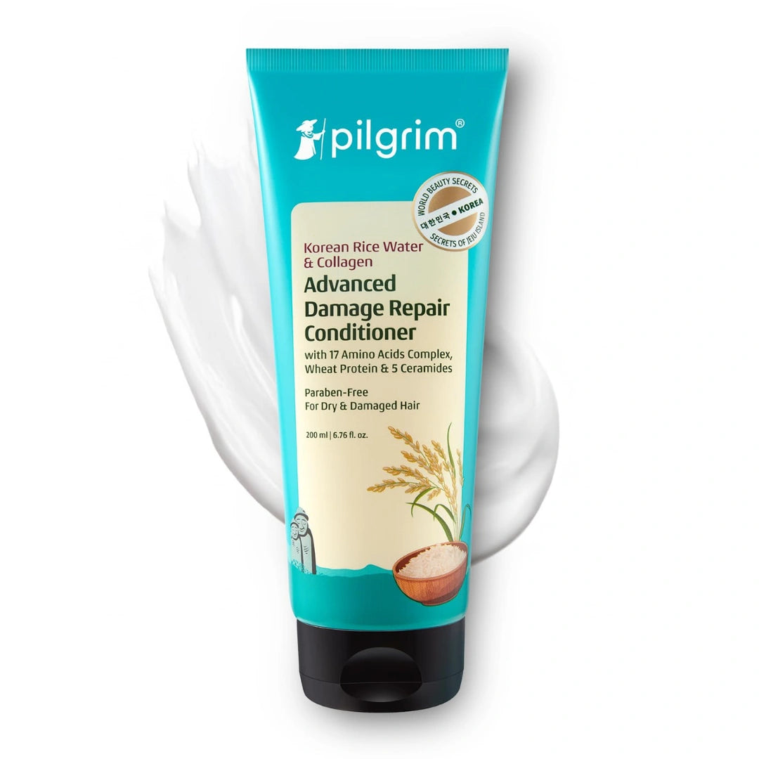 Pilgrim Korean Rice Water & Collagen Advanced Damage Repair Conditioner - 200ml