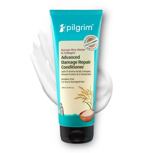 Pilgrim Korean Rice Water & Collagen Advanced Damage Repair Conditioner - 200ml