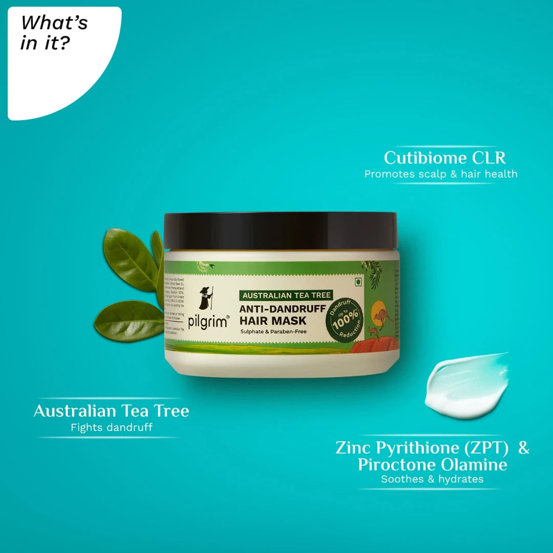 Pilgrim Australian Tea Tree Anti-Dandruff Hair Mask (200gm)
