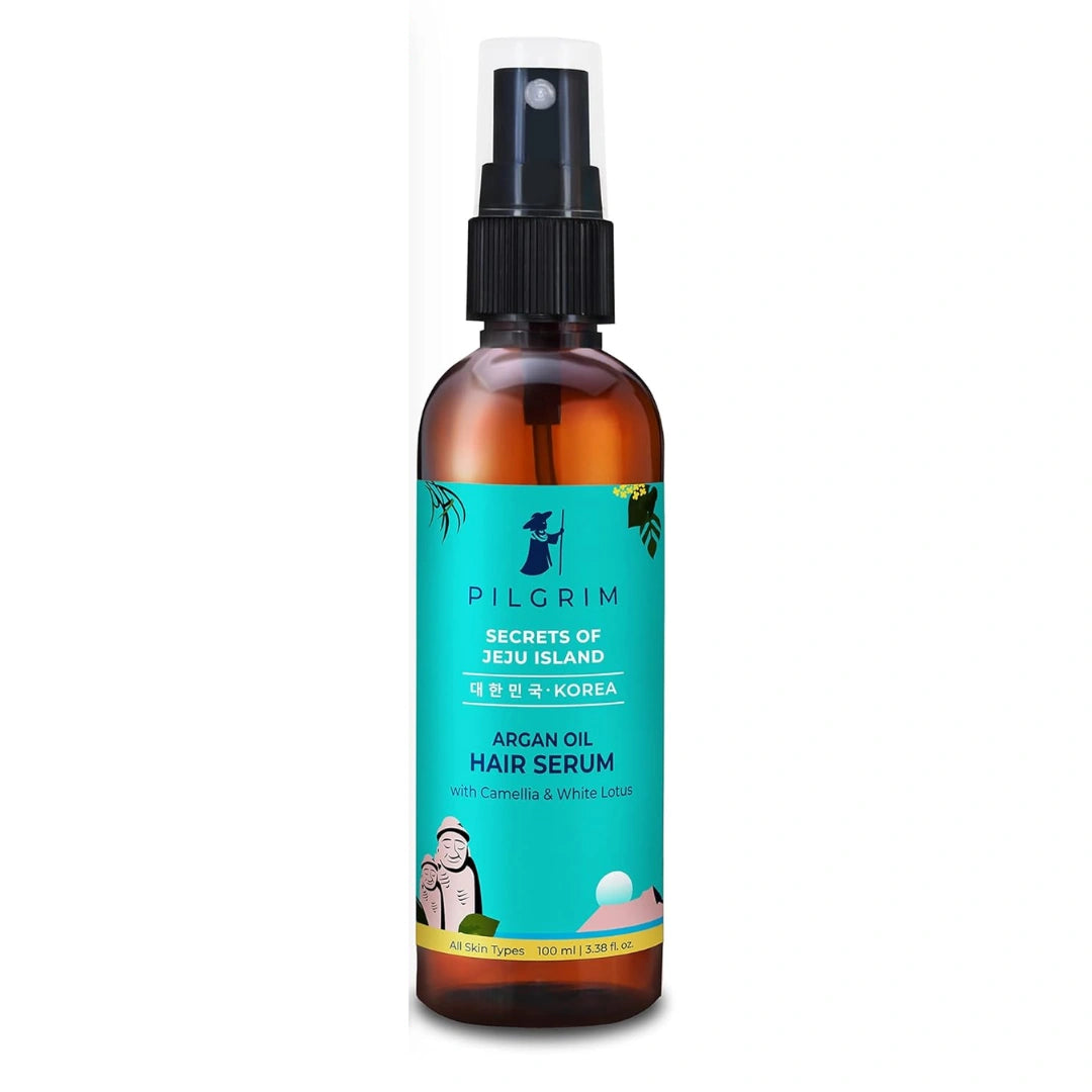 Pilgrim Argan Oil Hair Serum For Dry Frizzy Hair (100ml)