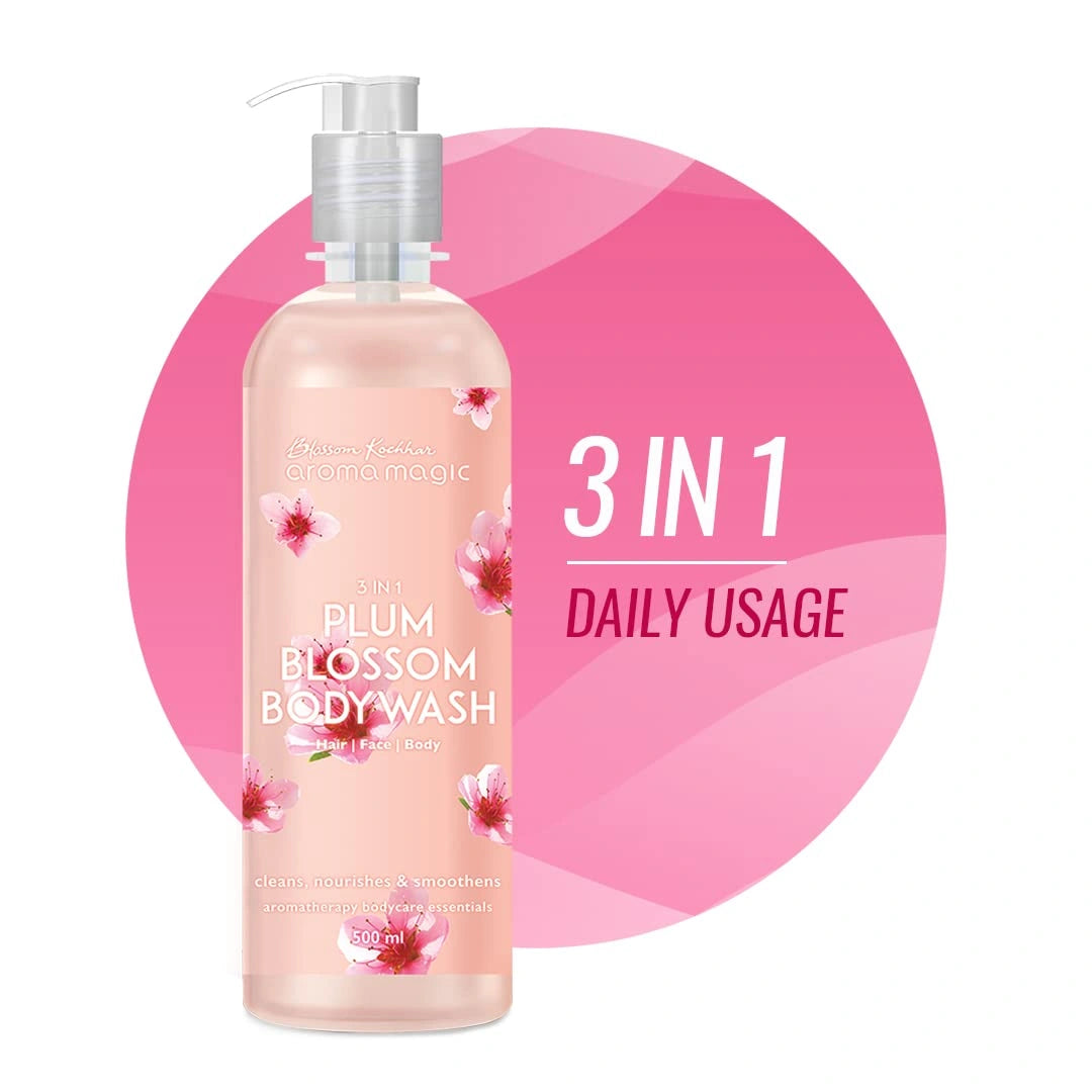 Aroma Magic 3 in 1 Plum Blossom Body Wash 500ml