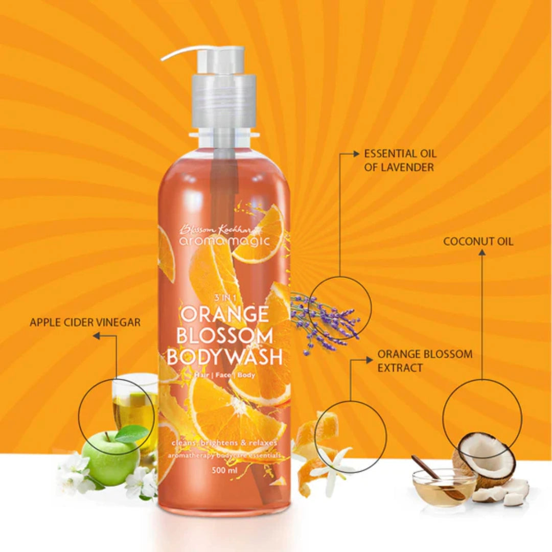 Aroma Magic 3 In 1 Orange Blossom Body wash 225ml
