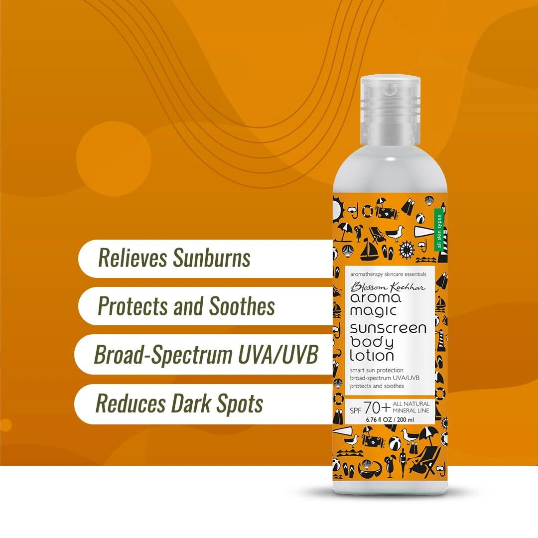 Aroma Magic Sunscreen SPF 70+ Body & Face Lotion 200ml