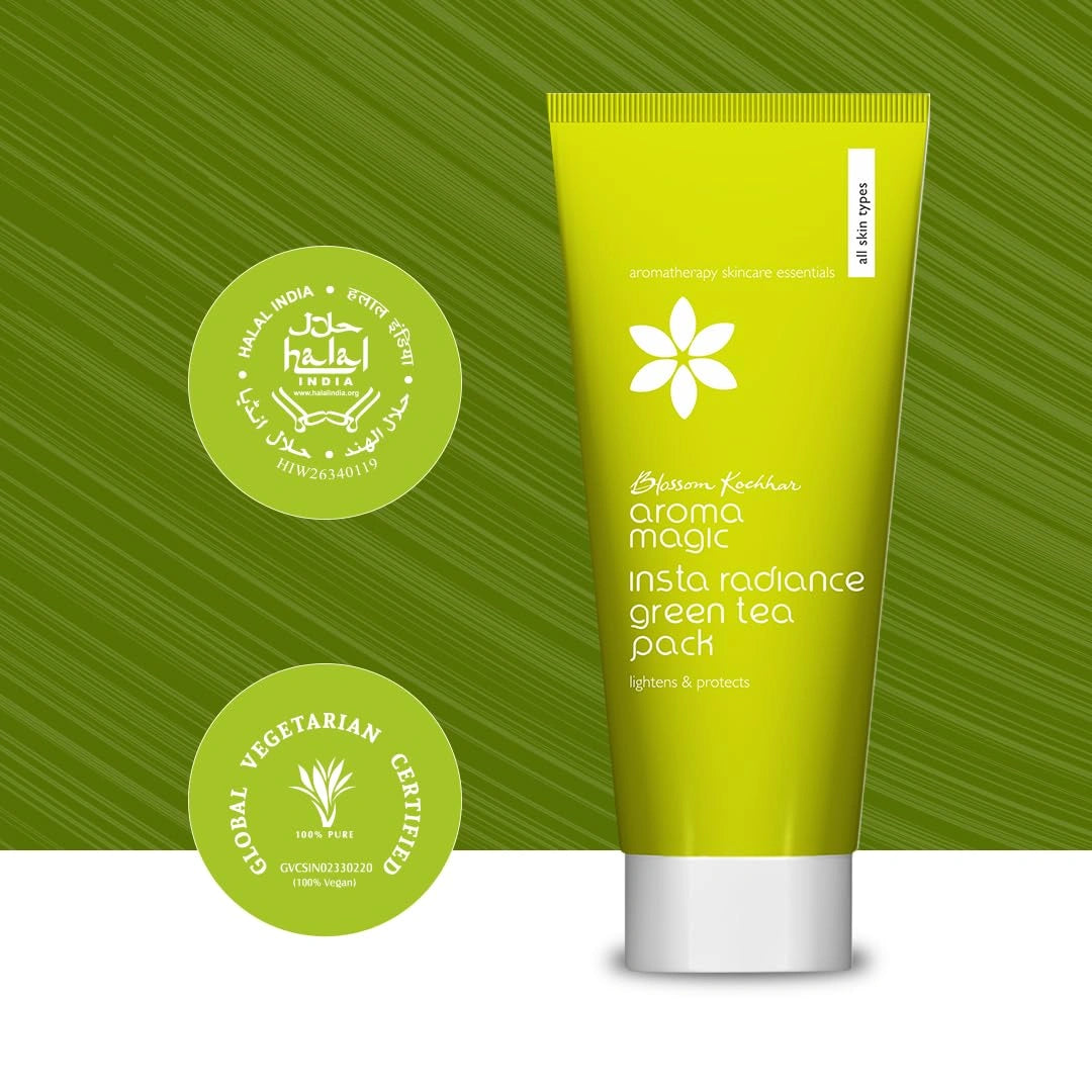 Aroma Magic Insta Radiance Green Tea Pack, 100g