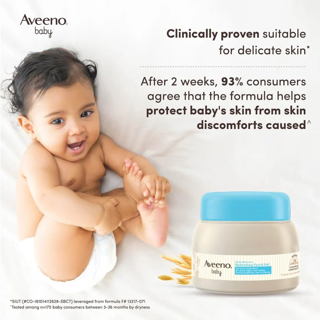 Aveeno Baby Daily Moisture Hydrating Facial Gel (Cream) 60g