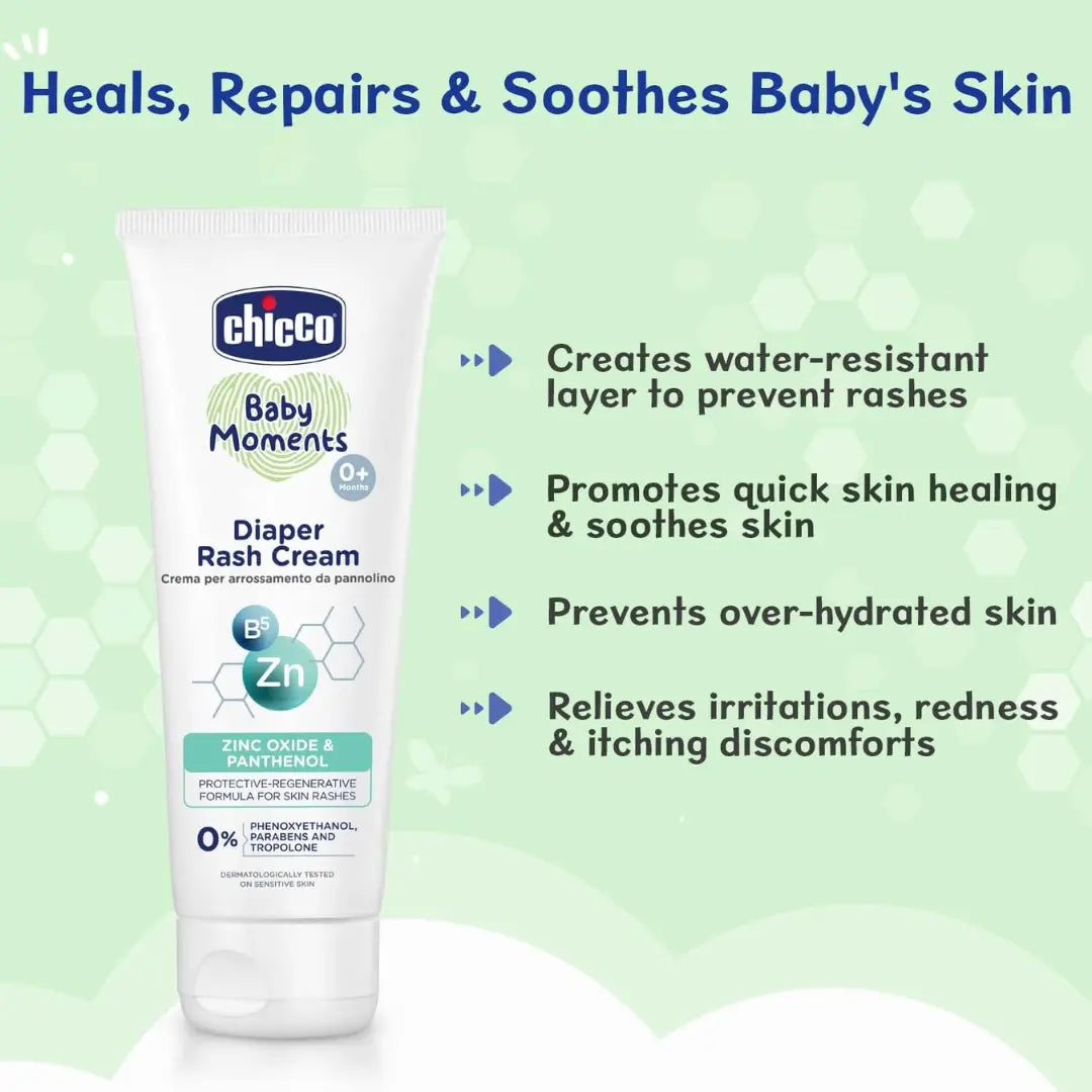 Chicco Baby Moments Diaper Rash Cream (100g)