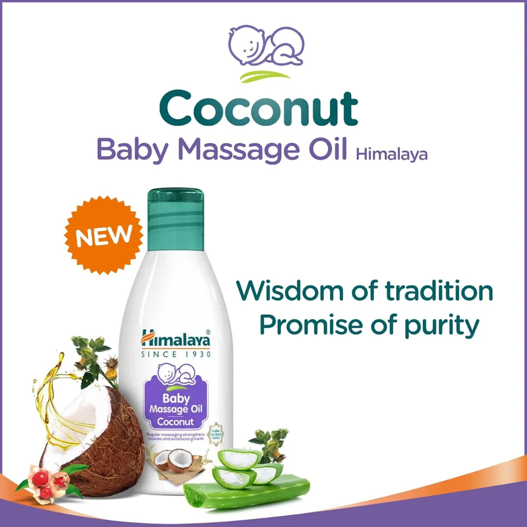 Himalaya Baby Massage Oil (Coconut) 100 ml