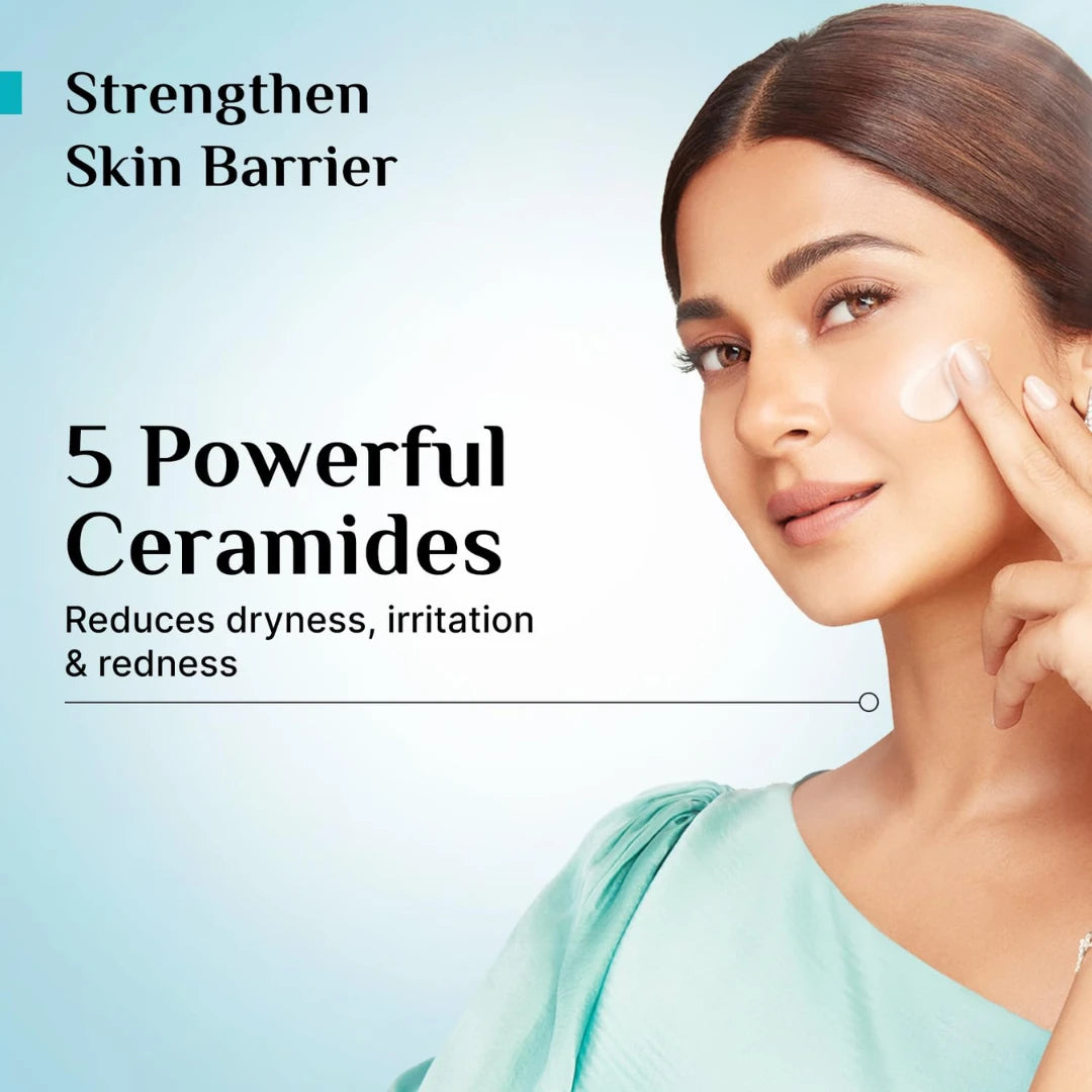 Pilgrim 5 Ceramides Barrier Repair Moisturizer for Face (100g)