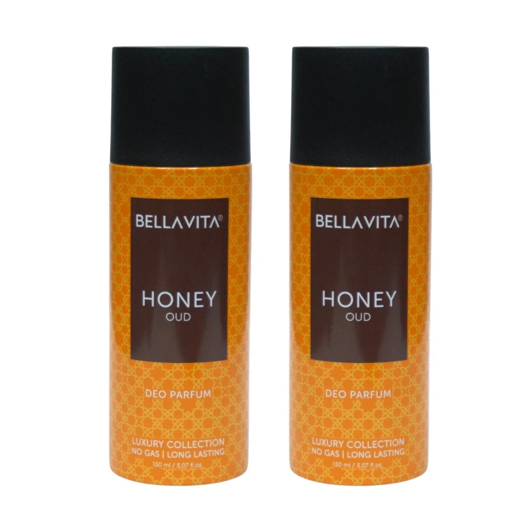 Bella Vita Luxury Honey Oud Perfume Deo 150ml (Pack of 2)