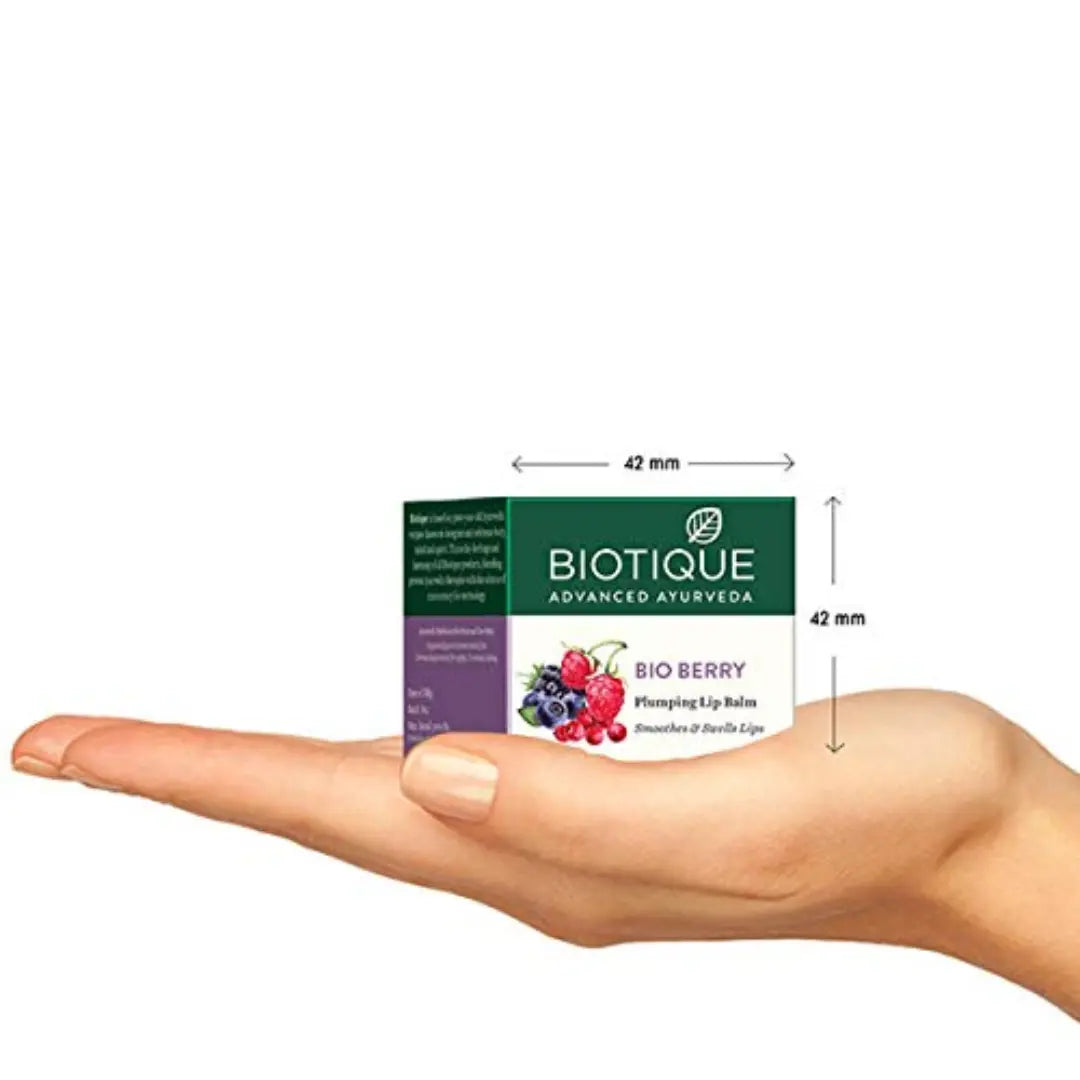 Biotique Berry Plumping Lip Balm Smoothes & Swells Lips (12g)