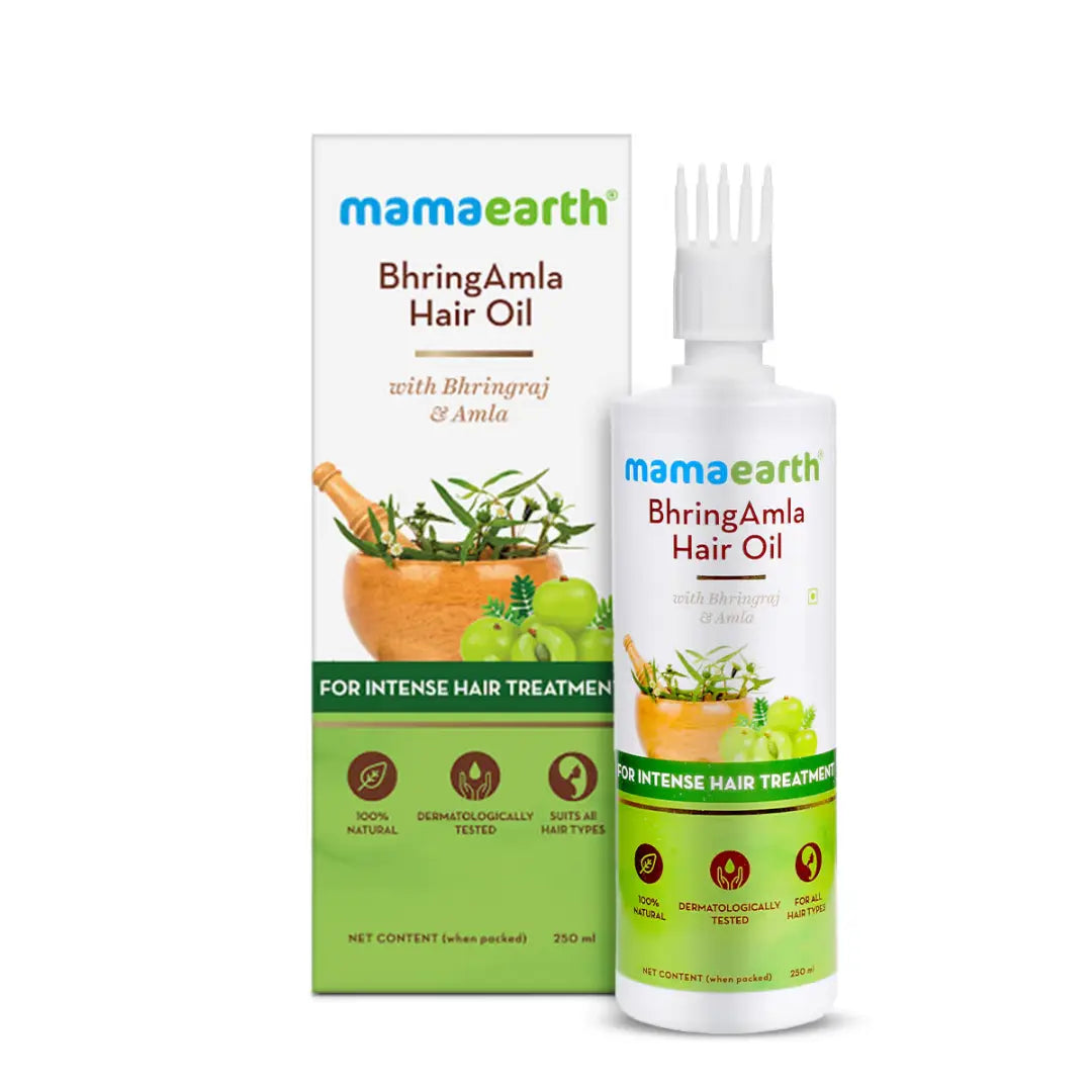 Mamaearth BhringAmla Hair Oil with Bhringraj & Amla 250ml