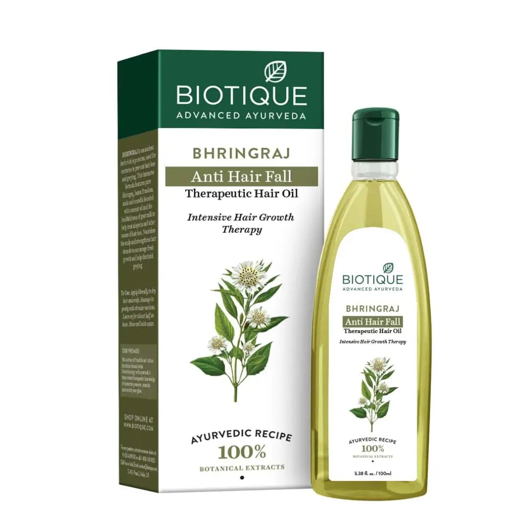 Biotique Bhringraj Anti Hair Fall Therapeutic Hair Oil 100ml