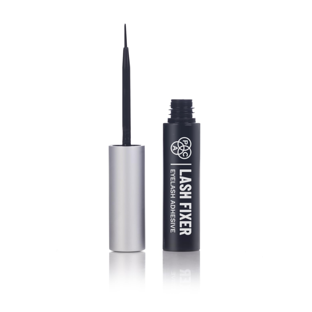 PAC Lash Fixer (Eyelash Adhesive) - Black | Waterproof & Quick-dry Invisible Eye Lash Glue Works with Synthetic & natural fiber Lashes | Non-Toxic...