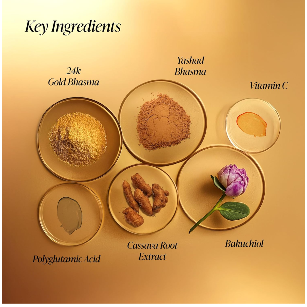 Forest Essentials Bestselling Soundarya Radiance Day Cream with 24K Gold & SPF 30 PA++ | Anti Ageing Moisturiser for Glowing Skin | For all skin types 50g