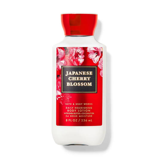 Bath & Body Works Japanese Cherry Blossom - Body Lotion 236ml | Daily moisturizer | Smooth skin | Scented lotion - Body Lotion