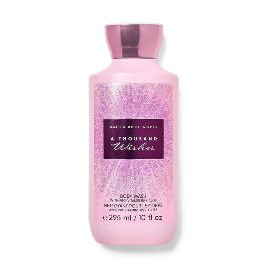 Bath and Body Works A Thousand Wishes Body Wash |295 ml / 10 fl oz |Body Wash|Woodsy Fragrance|For Women