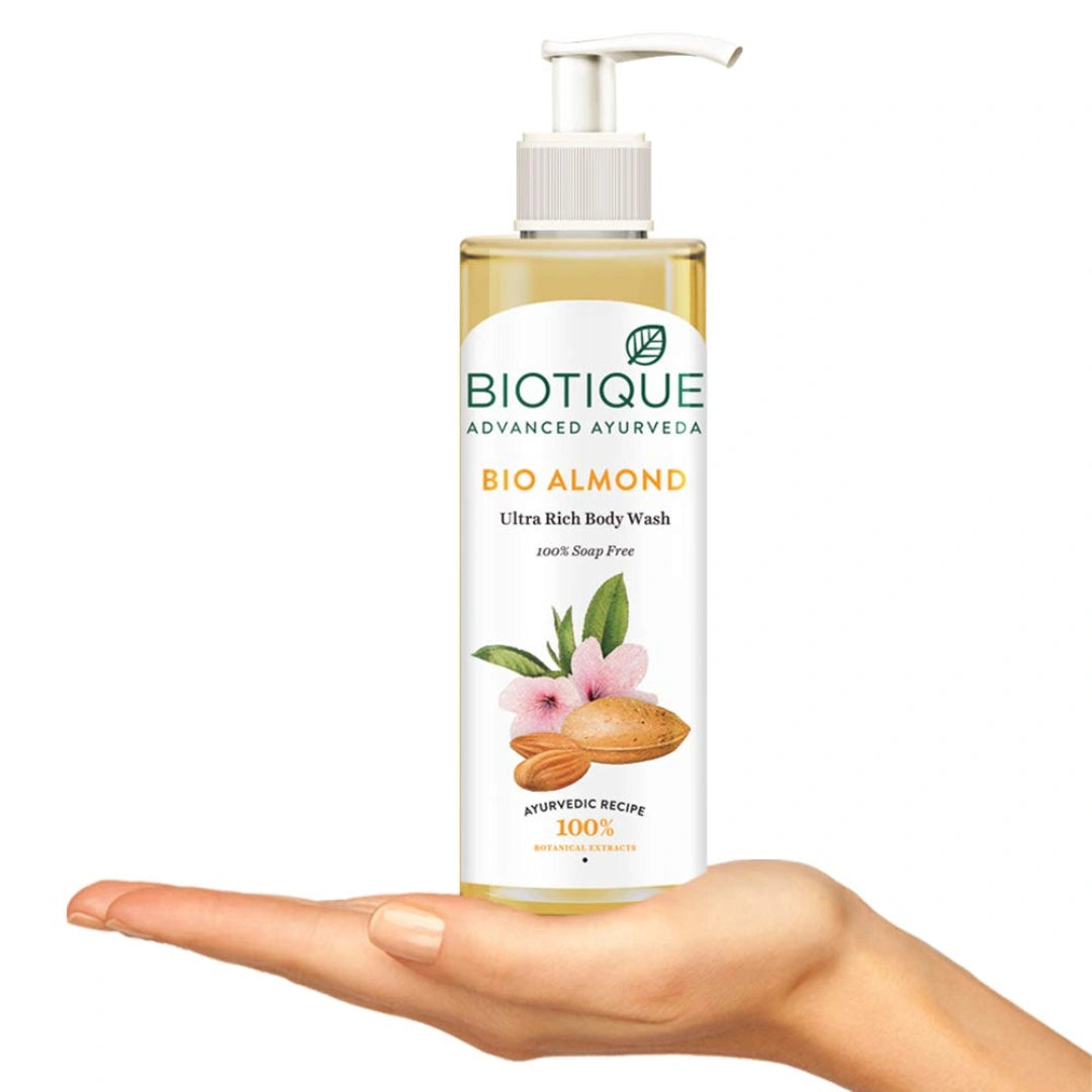 Biotique Almond Oil Ultra Rich Body Wash (200ml)