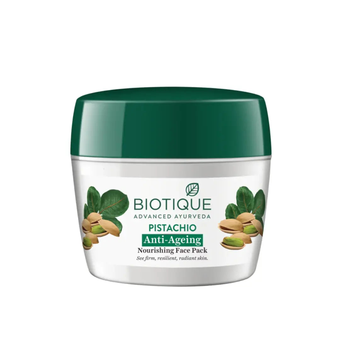 Biotique Pistachio Anti Ageing Nourishing Oil Face Pack (175G)