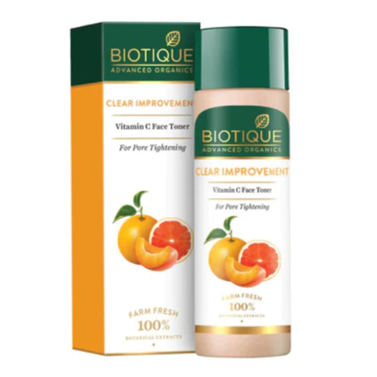 Biotique Clear  Improvenment Vitamin C Face Toner (120ml)