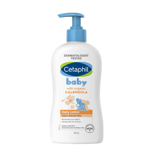 Cetaphil Baby Daily Lotion With Organic Calendula (400ml)