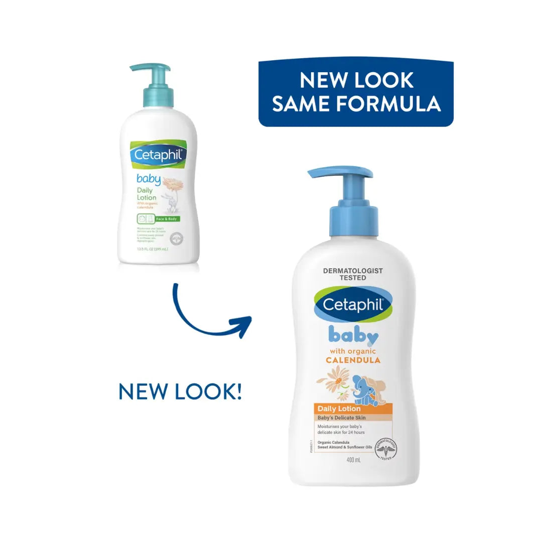Cetaphil Baby Daily Lotion With Organic Calendula (400ml)