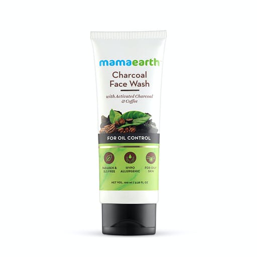 Mamaearth Charcoal Face Wash for Oil Control (100ml)
