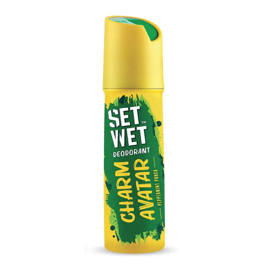 Set Wet Charm Avatar & Mischief Avatar Deodorant For Men - 150ml (Pack of 2)