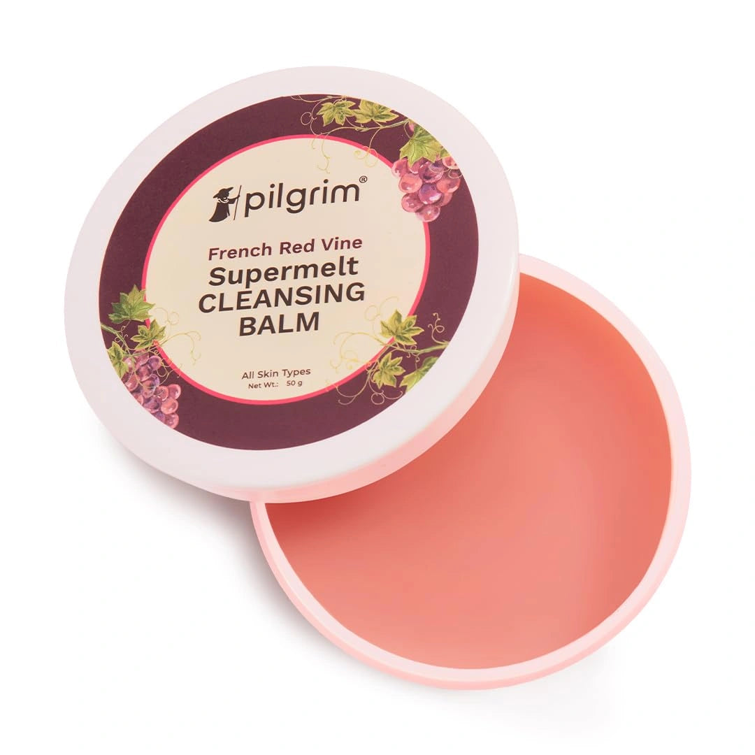 Pilgrim French Red Vine Supermelt Cleansing Balm (50gm)