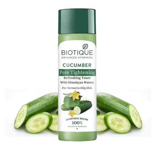 Biotique  Cucumber Pore Tightening Toner With Himalayan Waters (120ml)