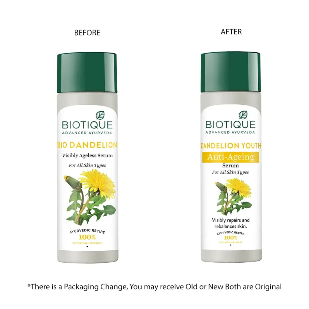 Biotique Dandelion Youth Anti-Ageing Serum (190ml)