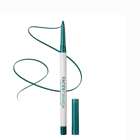 FACESCANADA Ultime Pro Twist Eye Metallic Kajal Liner stick|High Impact Intense Color In 1 Stroke|24Hr Long Stay|Matte Finish|Soft Texture|Waterproof&Smudgeproof|Made With Carnauba Wax