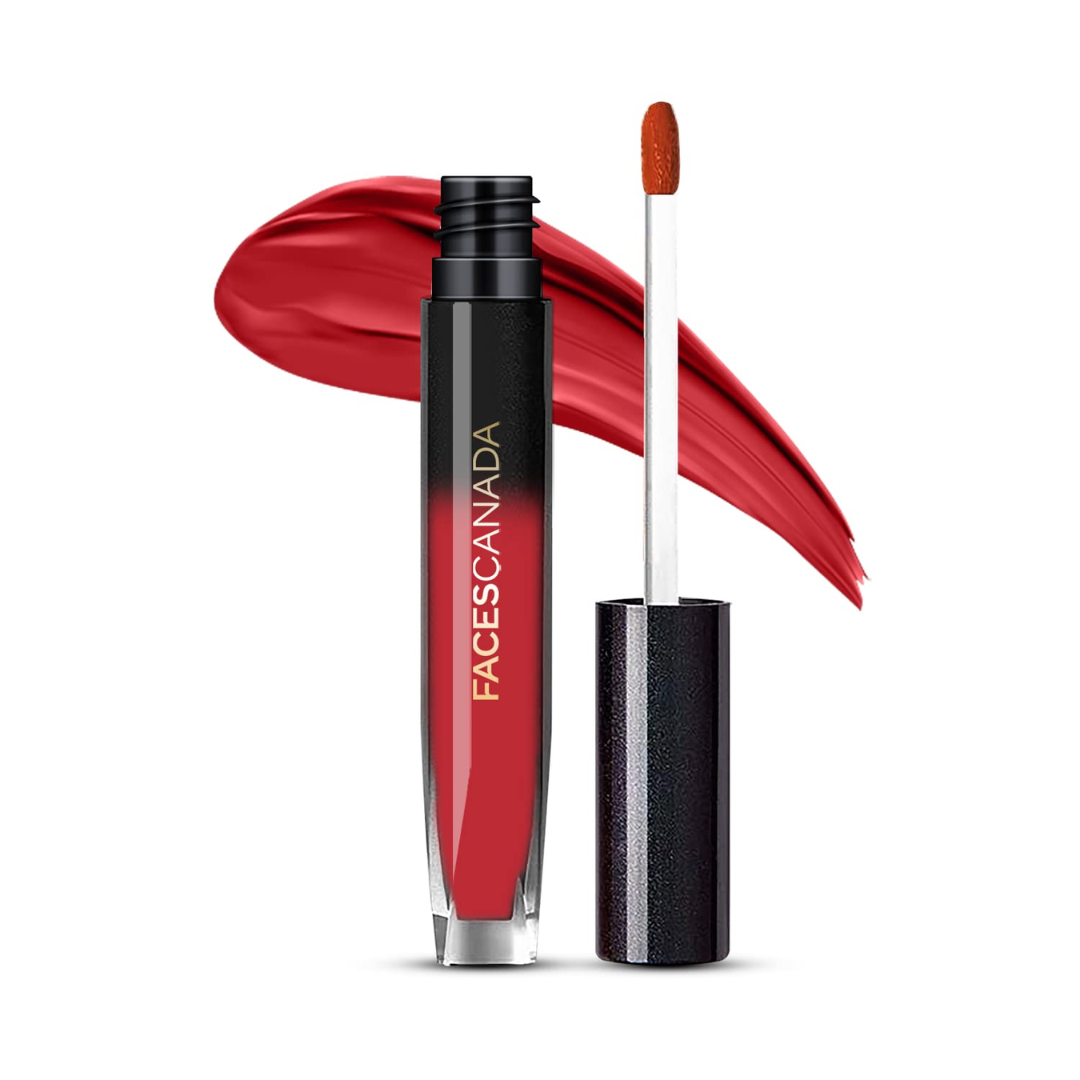FACESCANADA Comfy Silk Liquid Lipstick3Ml | Satin Matte Hd Finish | Luxe Comfort | Longlasting | No Dryness | Smooth Texture | Mulberry Oil & Shea Butter For Plump Hydrated Lips