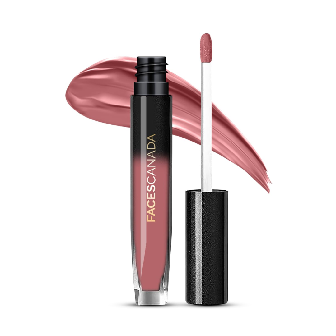 FACESCANADA Comfy Silk Liquid Lipstick3Ml | Satin Matte Hd Finish | Luxe Comfort | Longlasting | No Dryness | Smooth Texture | Mulberry Oil & Shea Butter For Plump Hydrated Lips