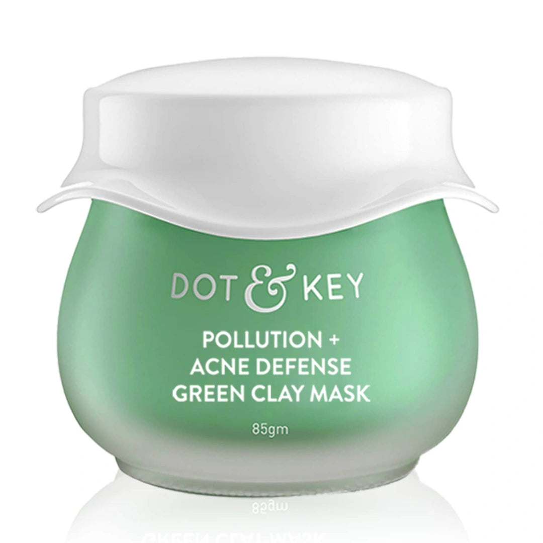 Dot & Key Skin Care Pollution + Acne Defense Green Clay Mask (85gm)