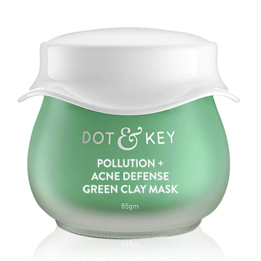 Dot & Key Skin Care Pollution + Acne Defense Green Clay Mask (85gm)